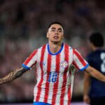 Paraguay midfielder Miguel Almiron